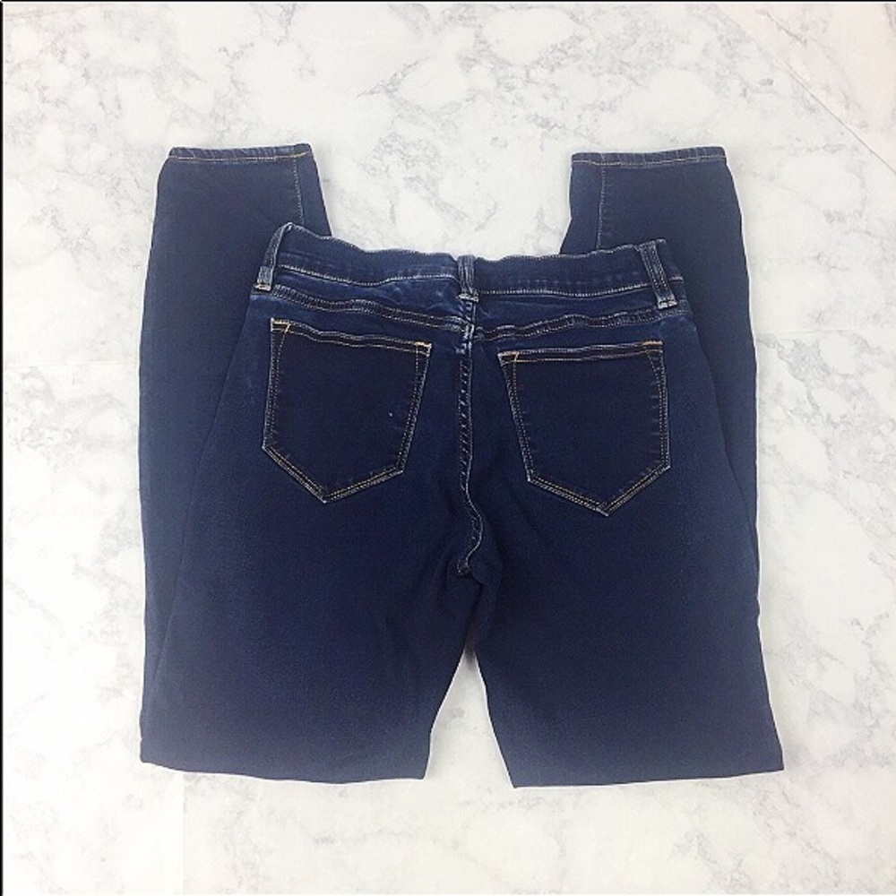 J.Crew Dark Stretch Slim Skinny Jeans